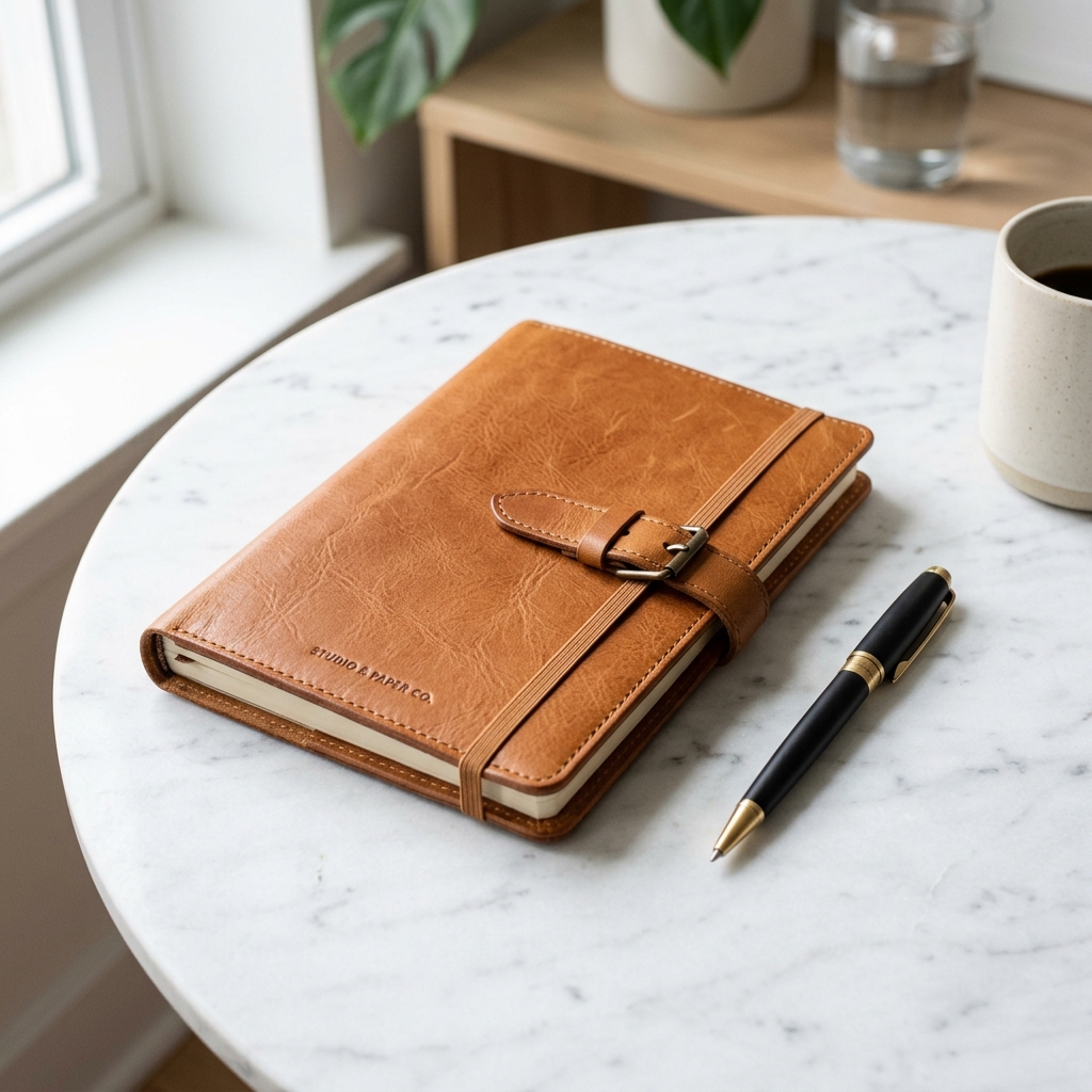 Corporate Leather Notebook