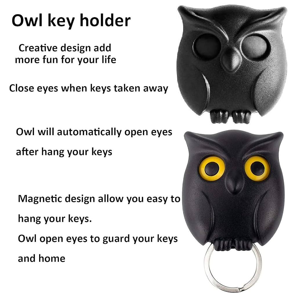 Magnetic Owl Key Holder